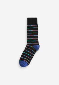 Next SEVEN PACK - Socken - black colour pop stripe geo