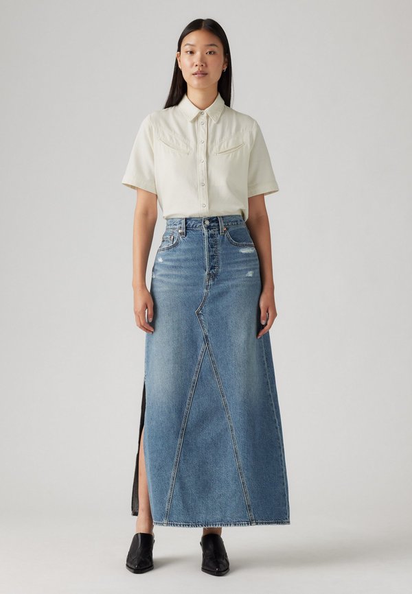 ICONIC LONG - Denim skirt - verified vintage skirt3