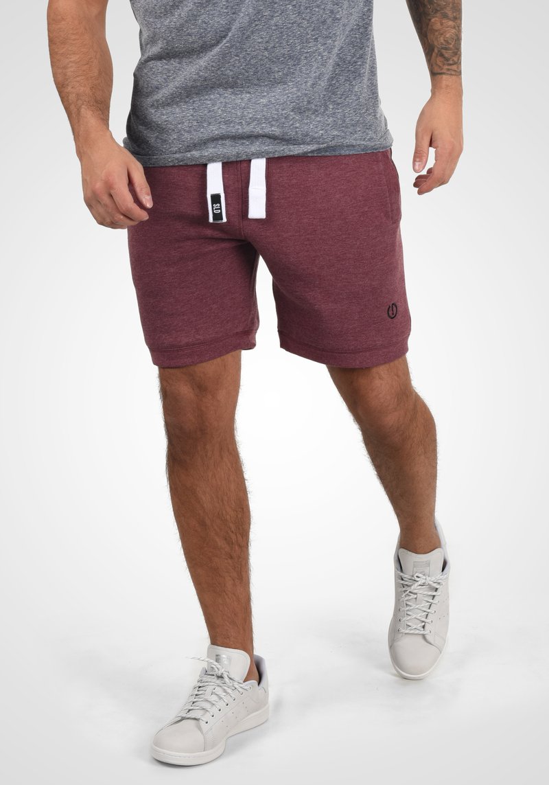 Solid SDBENNSHORTS - Rövidnadrágok - wine red
