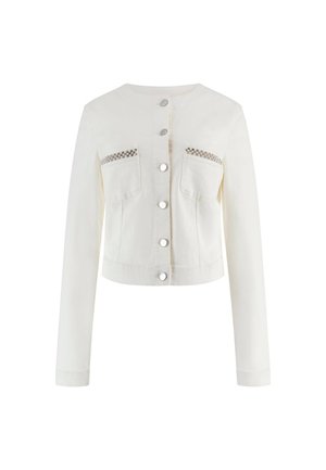 Guess STRETCH - Giacca di jeans - weiß