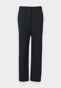 MONOGRAM SUIT PANTS - Pantalon classique - black