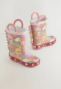 Next HANDLE REGULAR FIT Botas de agua neutral dino/marrón