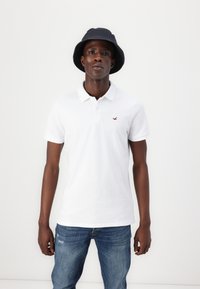 Hollister Co. Stretch Polo 3-Pack - Poloshirt - white/navy/black