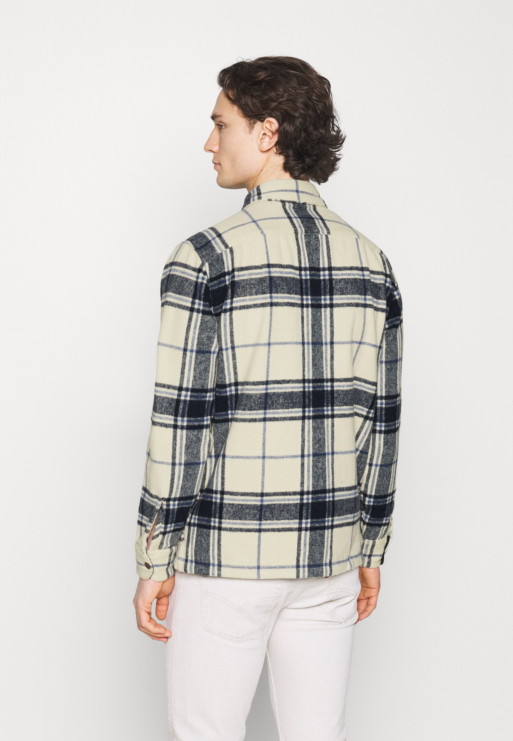 plaid windbreaker