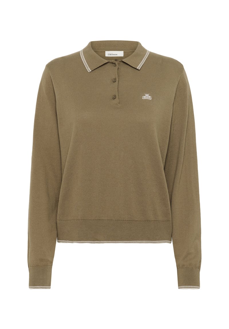 Karen by Simonsen Poloshirt bruin Karen by Simonsen Poloshirt bruin