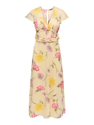 ONLY, KLEID ONLVALDA LANGES KLEID - Maxikjoler - sandshell