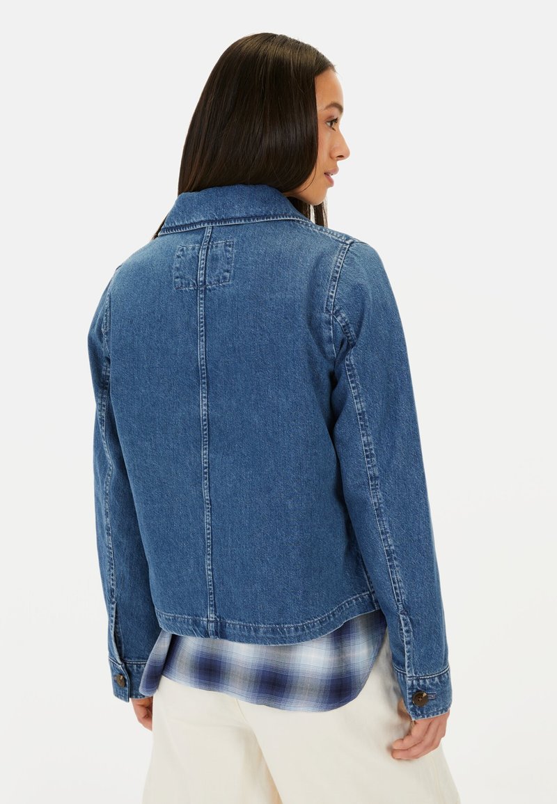 Veste En Denim Bleu Camel Active - Taille UE 34 (UK 6 / US 4) - Style Biker
