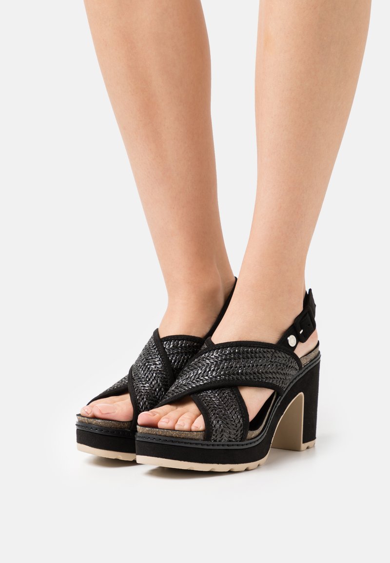 Damen Pumps | Refresh High Heel Sandaletteblack/schwarz - SB03185 Damen Pumps | Refresh High Heel Sandaletteblack/schwarz - SB03185