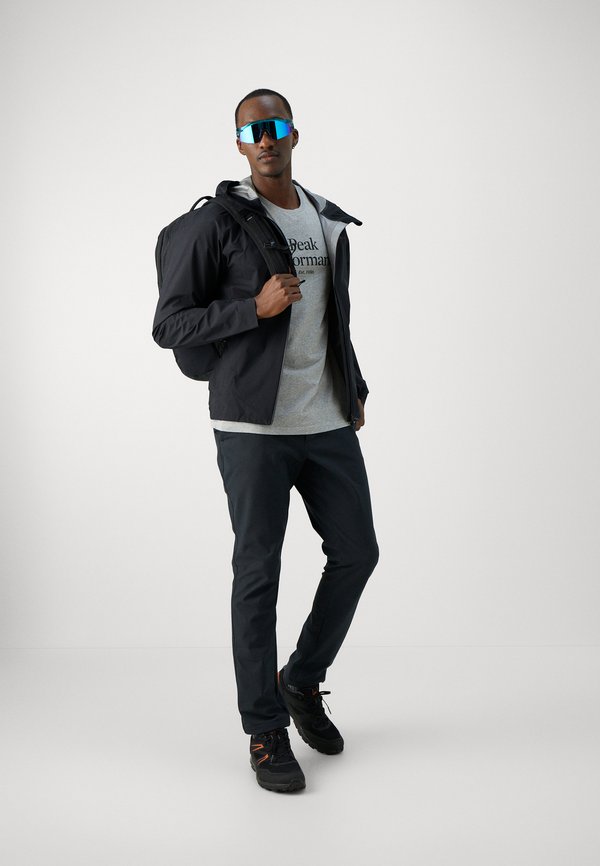 ORIGINAL TEE-MED GREY MELANGE - Print T-shirt3