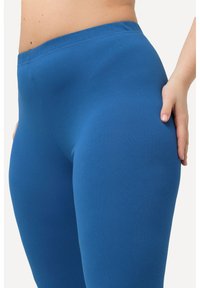 Ulla Popken RUNDUM-GUMMIBUND - Legíny - kalhoty  - gray blue