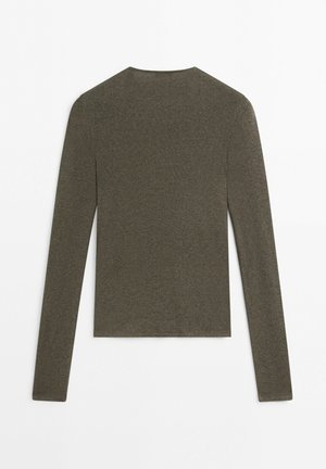 Massimo Dutti, Långärmad topp - khaki