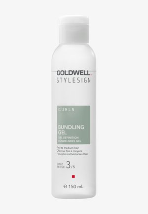 Goldwell Stylesign Volumen-Gel für Locken, feines bis mittleres Haar, Haltstufe 3/5, 150 ml weiße Plastikflasche mit Klappdeckel.
