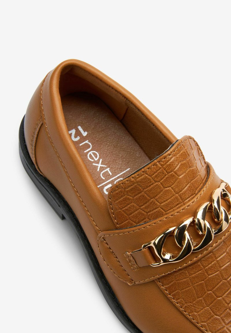 Next GOLD CHAIN SNAFFLE - Mocasines - tan Zalando.es