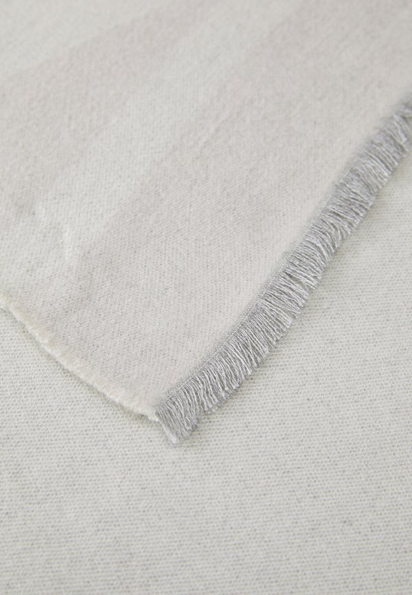 INDOLE - Scarf - weiss jacquard2