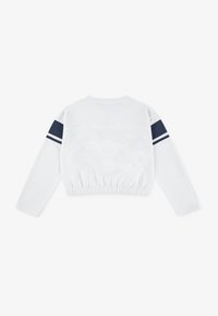 Levi's® VARSITY TEE - Langarmshirt - blanc de blanc