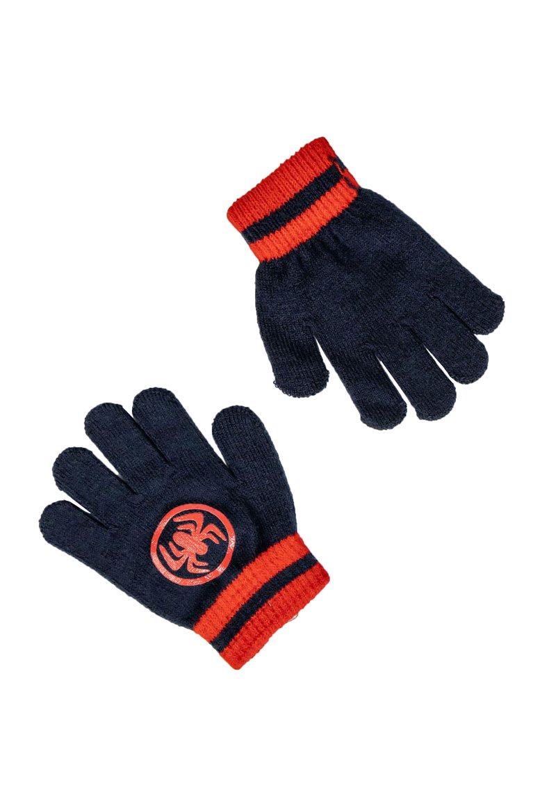 Spiderman WINTER-SET 2-TLG. MTZE UND HANDSCHUHE. - Fingerhandschuh - blau  - Zalando.ch