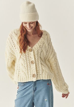 UNA - Cardigan - cream white