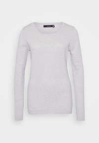 VMCARE STRUCTURE O NECK - Pulóver - light grey melange