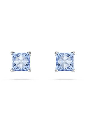 MATRIX STUD SQUARE CUT - Boucles d'oreilles - blue