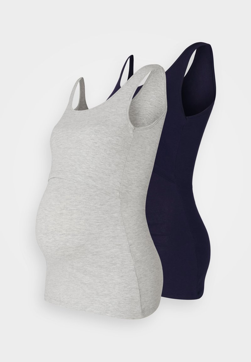 Anna Field MAMA Top donkerblauw