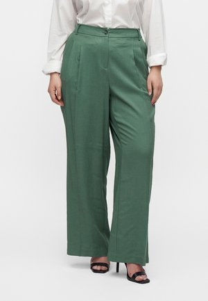 Vero Moda Curve VMCMALA WIDE PANT - Pantalon classique - laurel wreath