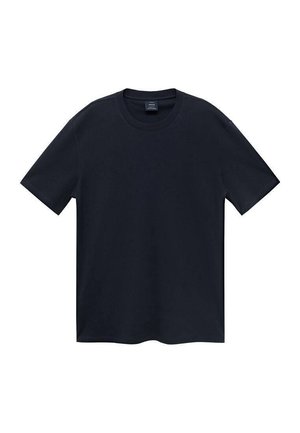 Mango Basic T-shirt - dark blue