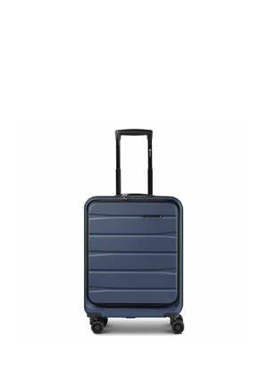 FRANKY, MUNICH 4.0 4 ROLLEN KABINENTROLLEY 55 CM LAPTOPFACH MIT DEHNFALTE UNISEX - Trolley - dark blue dull