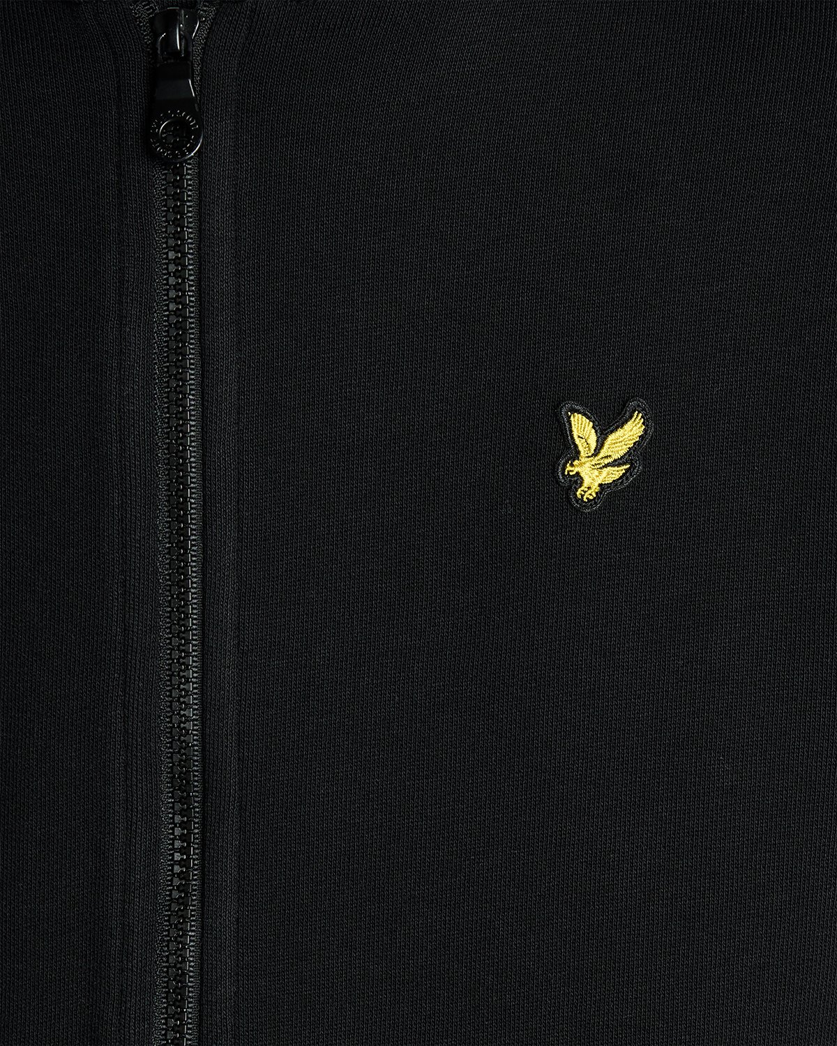 Lyle & Scott ZIP THROUGH - Sweat zippé - jet black/noir - ZALANDO