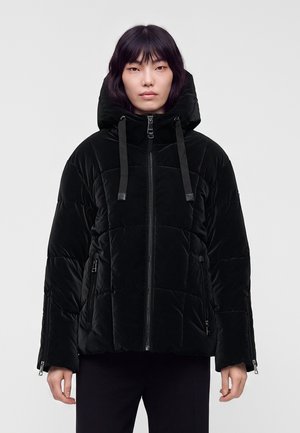 DKNY, SHORT PUFFER - Veste d'hiver - black