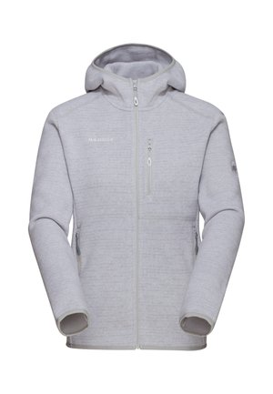 Mammut ARCTIC HOODED - Fleece jacket - platinum melange