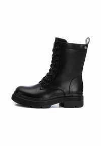 XTI Botines con plataforma - black