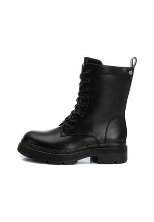 Botines con plataforma - black