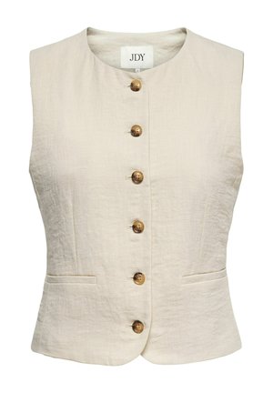 JDY, WESTE JDYCARA ANZUGWESTE - Veste sans manches - oatmeal
