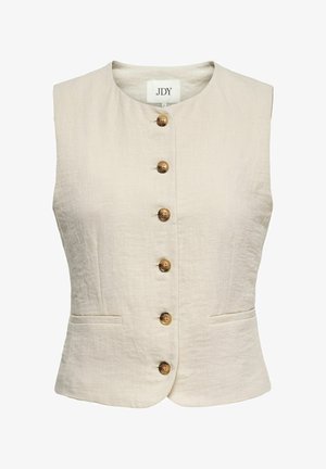 JDY, WESTE JDYCARA ANZUGWESTE - Veste sans manches - oatmeal