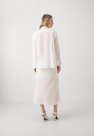 Mother of Pearl A-linjainen hame - white