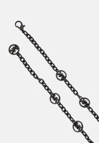 MICHAEL Michael Kors MINI CHAIN WITH PAVE LOGOS - Waist belt - black