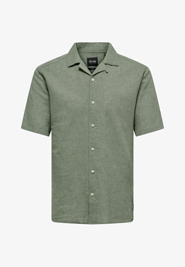ONSCAIDEN LIFE SOLID RESORT - Shirt - swamp