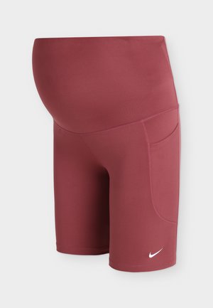 Nike Performance, ONE SHORT - Leggings - pink smoke/(white)