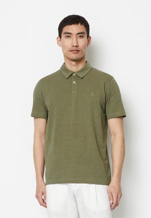 Marc O'Polo SHORT SLEEVE EMBROIDERY - Poloshirt - olive