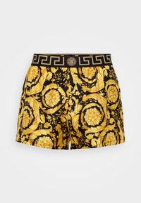 PAJAMA SHORT BAROQUE NEW LOGO - Bas de pyjama - black/gold