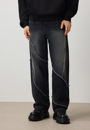 House, JEANS IM BAGGY-FIT - Baggy Jeans - black jeans