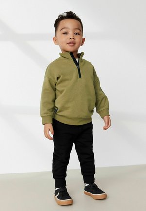 Next SET - Tepláková souprava - khaki/green/black