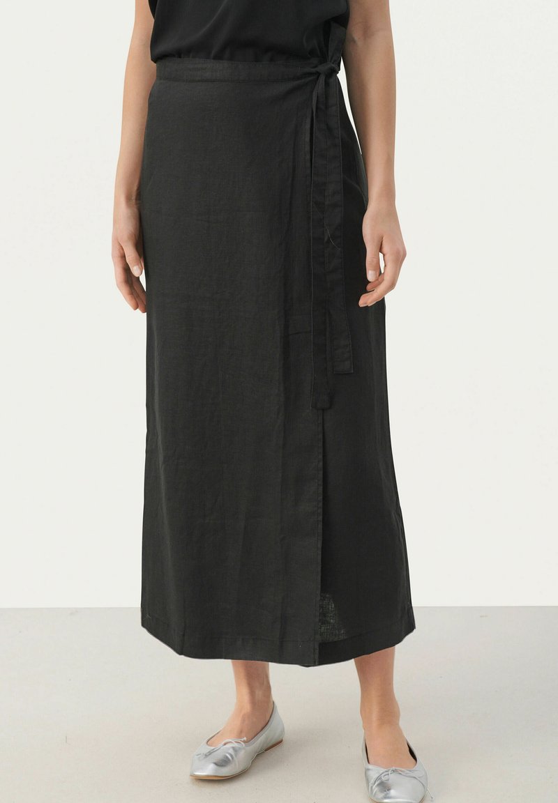 Part Two GADIELA - Wrap skirt - black
