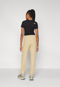 The North Face EXPLORATION CONV REG STRAIGHT PANT - Hlače za otvoreno - khaki stone