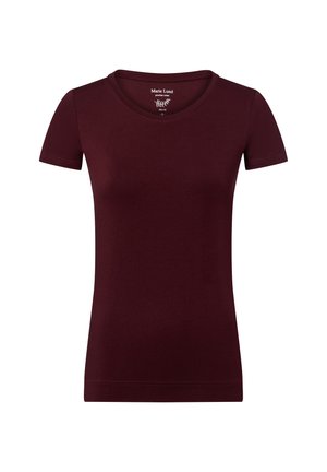 Basic T-shirt - bordeaux