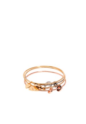SET DE 5 LOGO CORAZON - Pulsera - multi-coloured gold-coloured