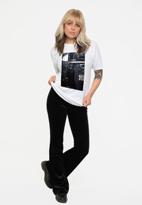 Paradiso Clothing LONDON BUS PHOTO - Print T-shirt - white