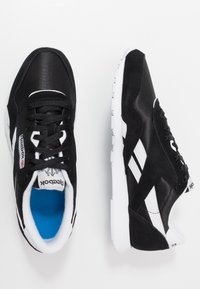 Reebok Classic CL NYLON UNISEX  - Sapatilhas - black/white/none