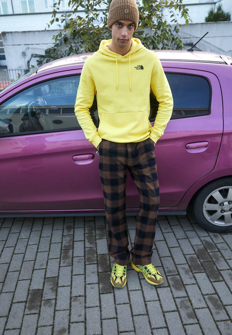 the north face plaid hoodie