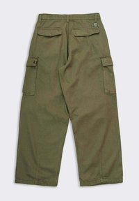 Alpha Industries AIRCRAFT - Hlačami s stranskimi žepi - dark olive